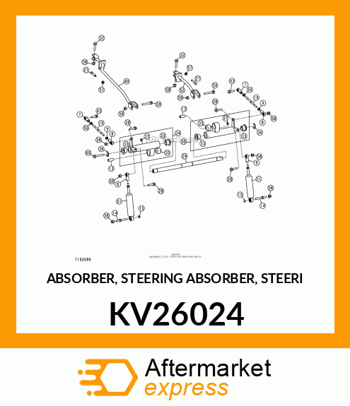 ABSORBER, STEERING ABSORBER, STEERI KV26024