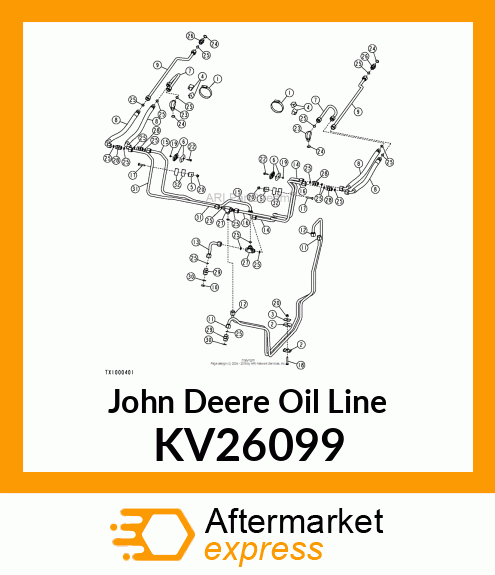 LINE, HYDRAULIC KV26099