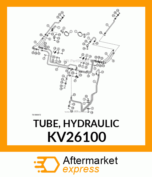 TUBE, HYDRAULIC KV26100