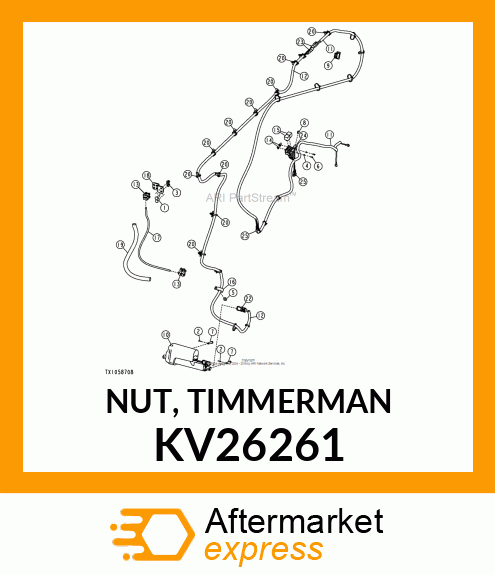 NUT, TIMMERMAN KV26261