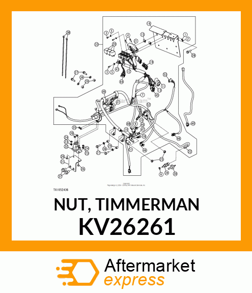 NUT, TIMMERMAN KV26261