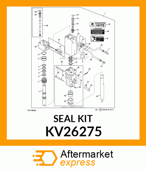 SEAL KIT KV26275