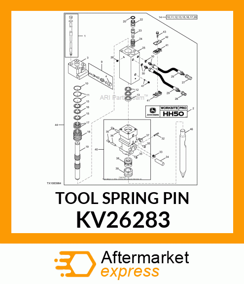 TOOL SPRING PIN KV26283