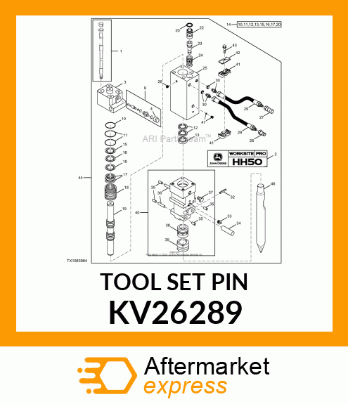 TOOL SET PIN KV26289