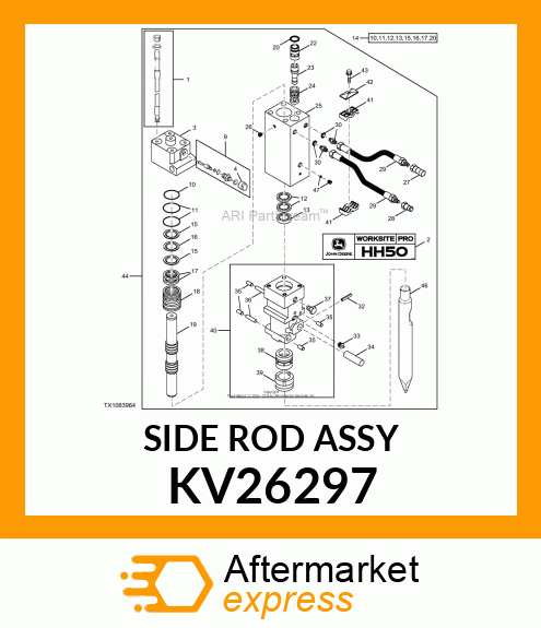 SIDE ROD ASSY KV26297