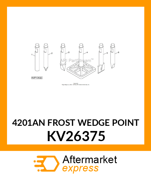 4201AN FROST WEDGE POINT KV26375