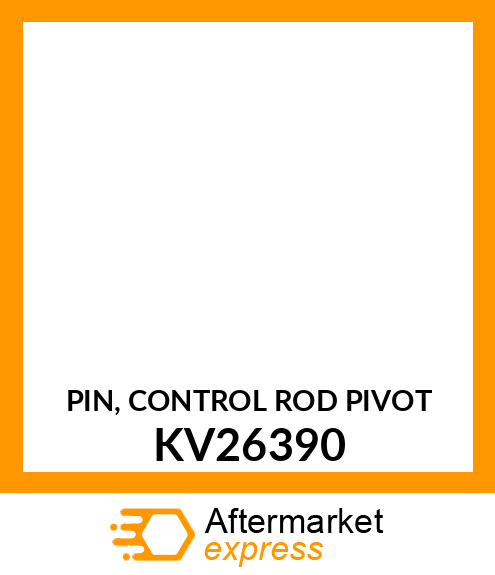 PIN, CONTROL ROD PIVOT KV26390