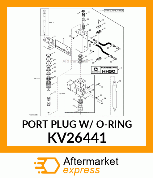 PORT PLUG W/ O KV26441