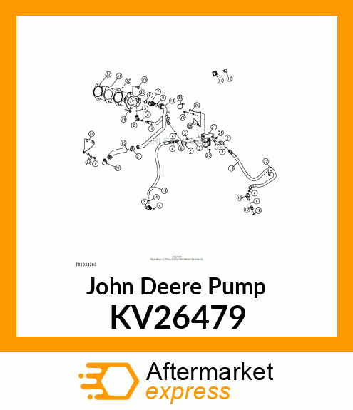 PUMP, HI FLOW 1.48 CID/REV KV26479