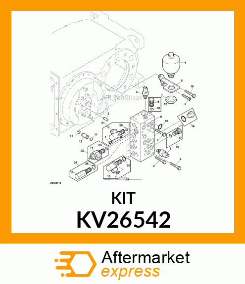 SEALS, VALVE KV26542