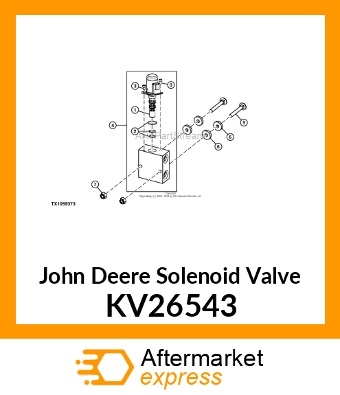 VALVE, SOLENOID KV26543