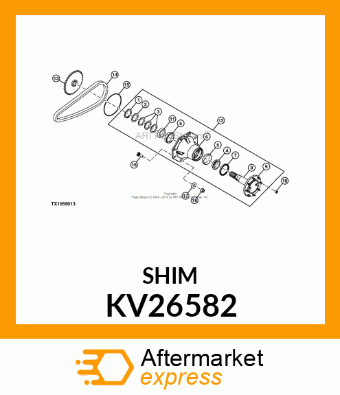 WASHER SHIM KV26582