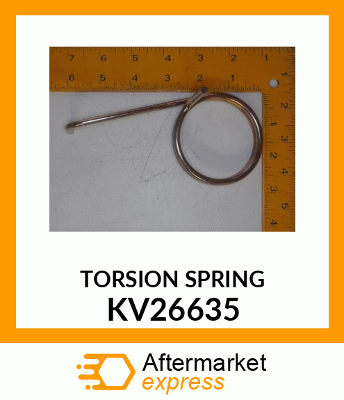 SPRING, TORSION KV26635