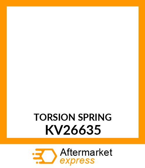 SPRING, TORSION KV26635