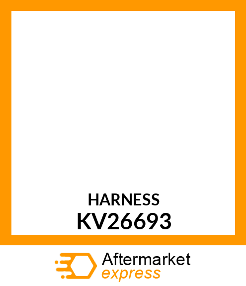 HARNESS, BACKUP ALARM KV26693