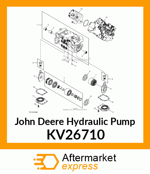 HYDRAULIC PUMP KV26710