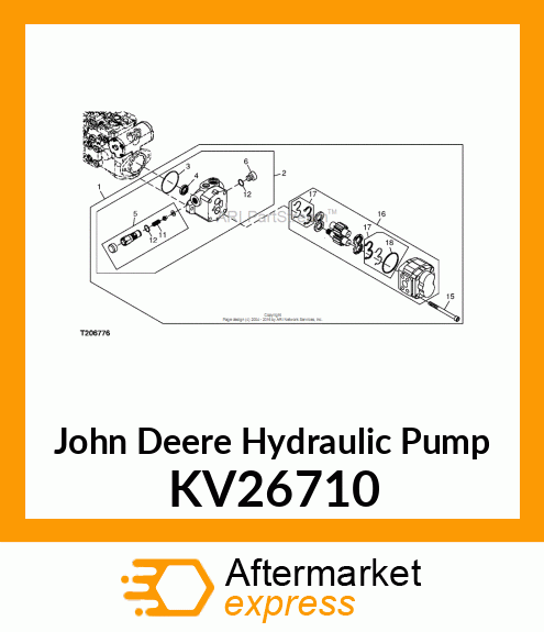 HYDRAULIC PUMP KV26710