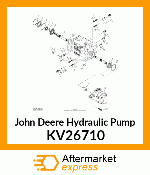 HYDRAULIC PUMP KV26710