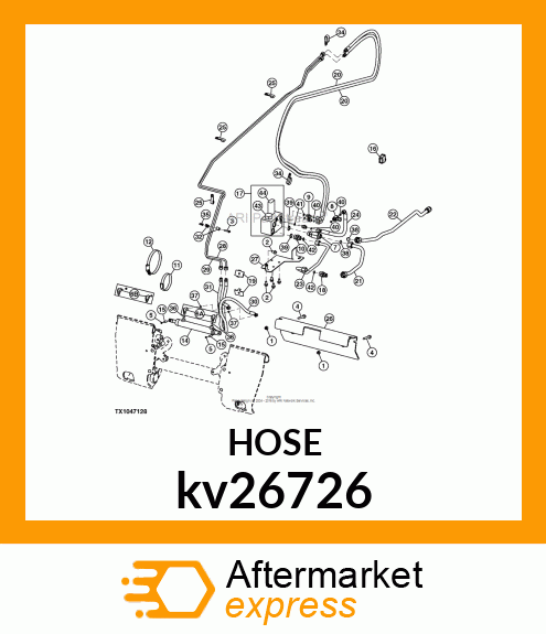 HYDRAULIC HOSE KV26726