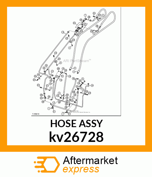 HYDRAULIC HOSE kv26728