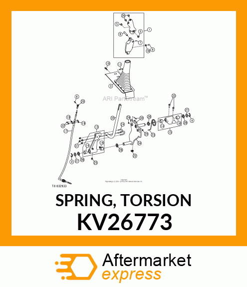 SPRING, TORSION KV26773