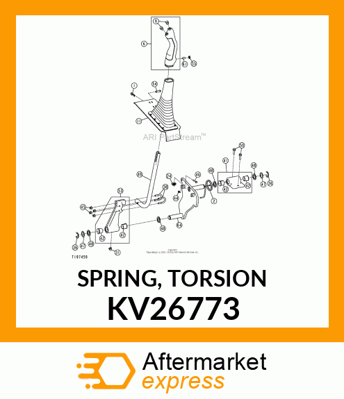 SPRING, TORSION KV26773