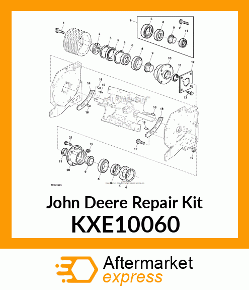 REPAIR KIT, BLOWER BEARING KXE10060