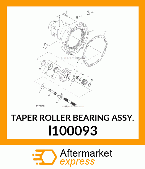 TAPER ROLLER BEARING ASSY. l100093