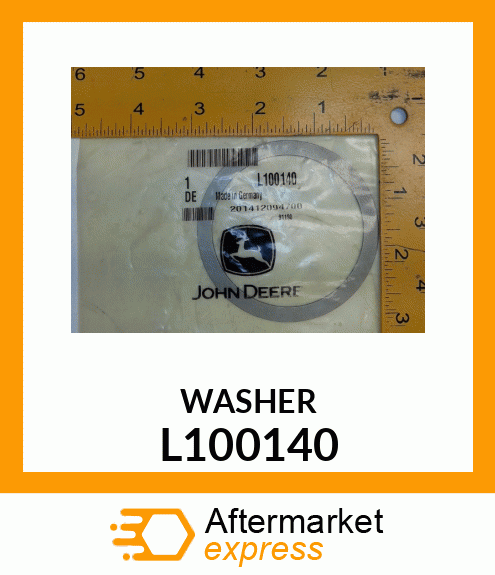 WASHER S=1,1 L100140