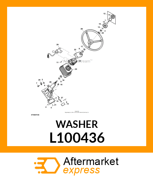 WASHER,SPECIAL L100436