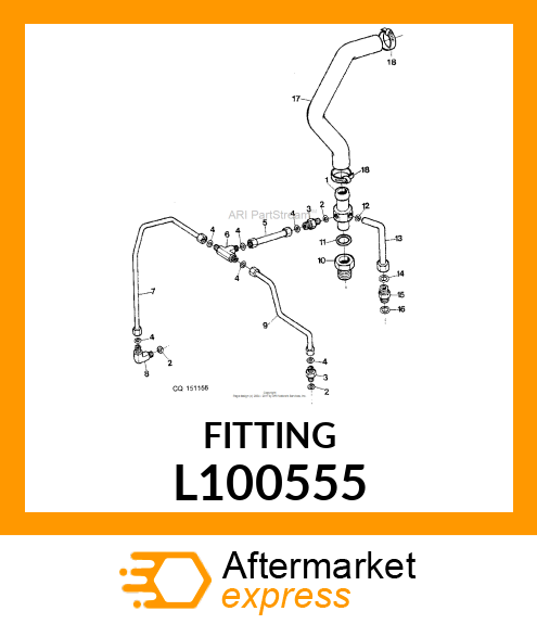 FITTING SDS 12XM18 SPECIAL L100555