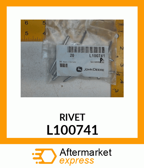 RIVET,BLIND 4,8X24,8 L100741