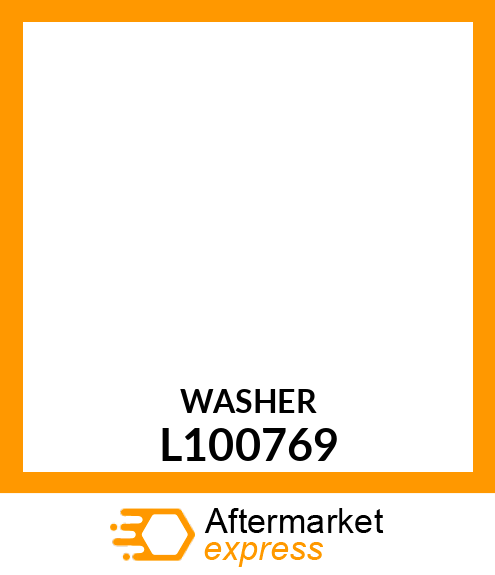 WASHER 1.6 L100769