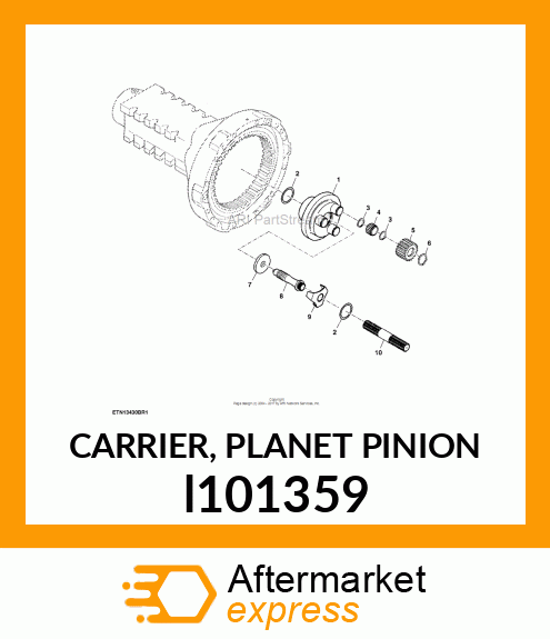 CARRIER, PLANET PINION l101359