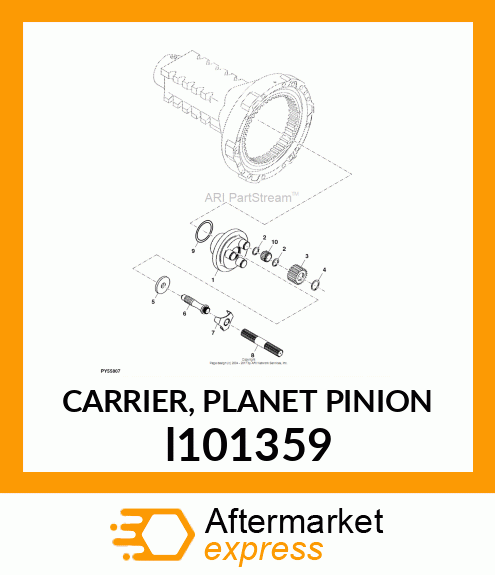 CARRIER, PLANET PINION l101359