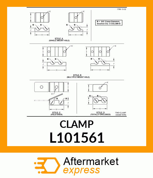 CLAMP L101561