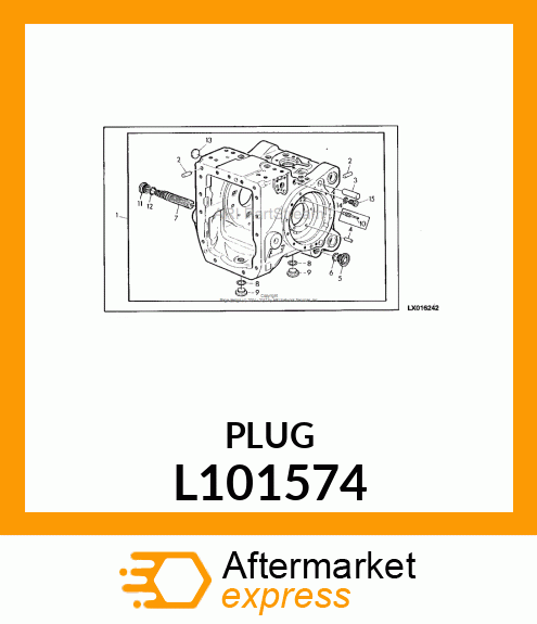 HEX SOCKET HEAT SCREW M33X2 DIN668 L101574