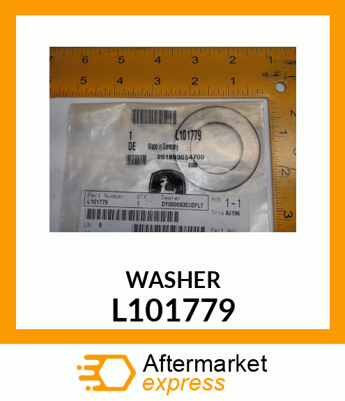 WASHER,THRUST L101779