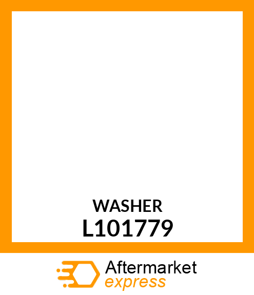 WASHER,THRUST L101779