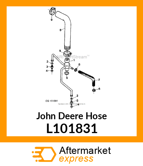 HOSE,FORMED L101831