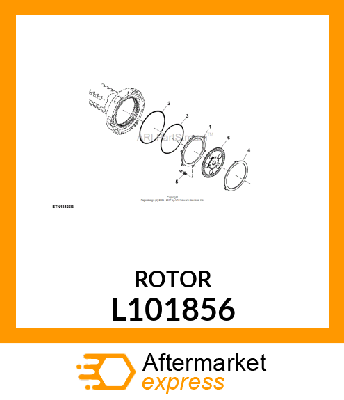 PISTON, BRAKE S L101856