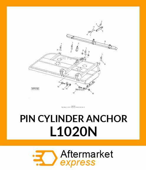 PIN CYLINDER ANCHOR L1020N