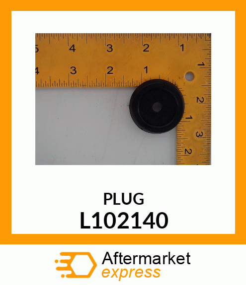 PLUG, PLASTIC L102140