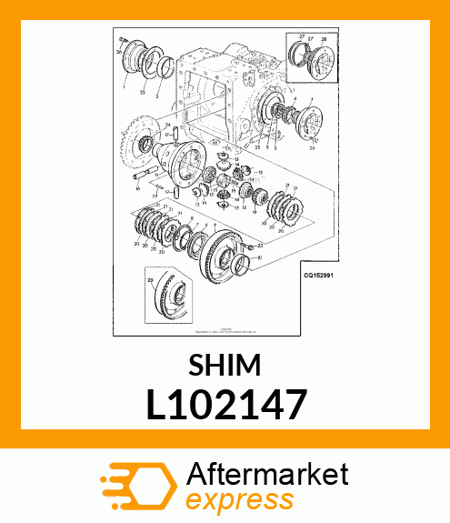 SHIM, SHIM 0,1MM L102147