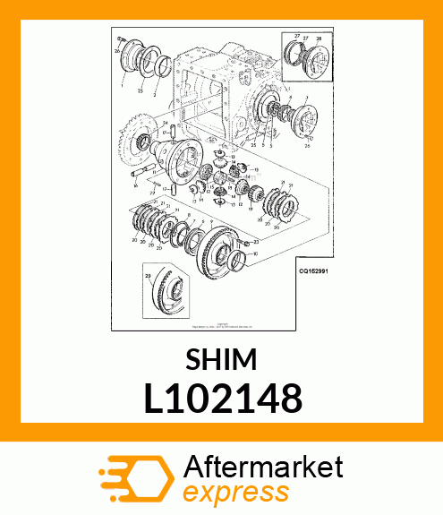 SHIM, SHIM 0,25MM L102148