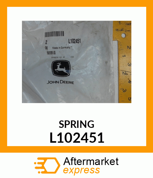 EXTENSION SPRING L102451