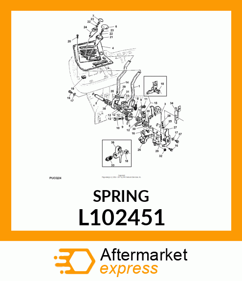 EXTENSION SPRING L102451