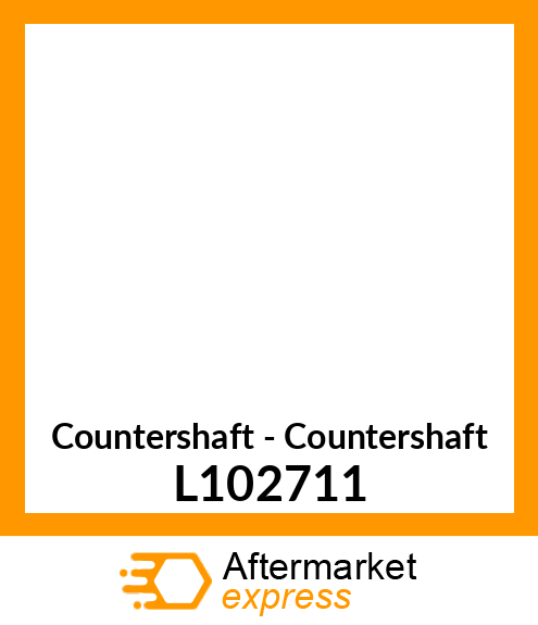 Countershaft - Countershaft L102711