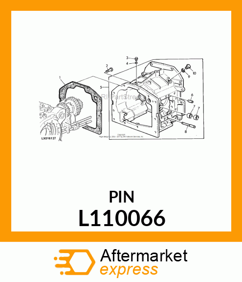 DOWEL PIN 10M6 X 24 L110066