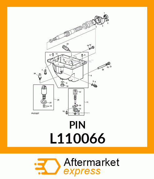 DOWEL PIN 10M6 X 24 L110066